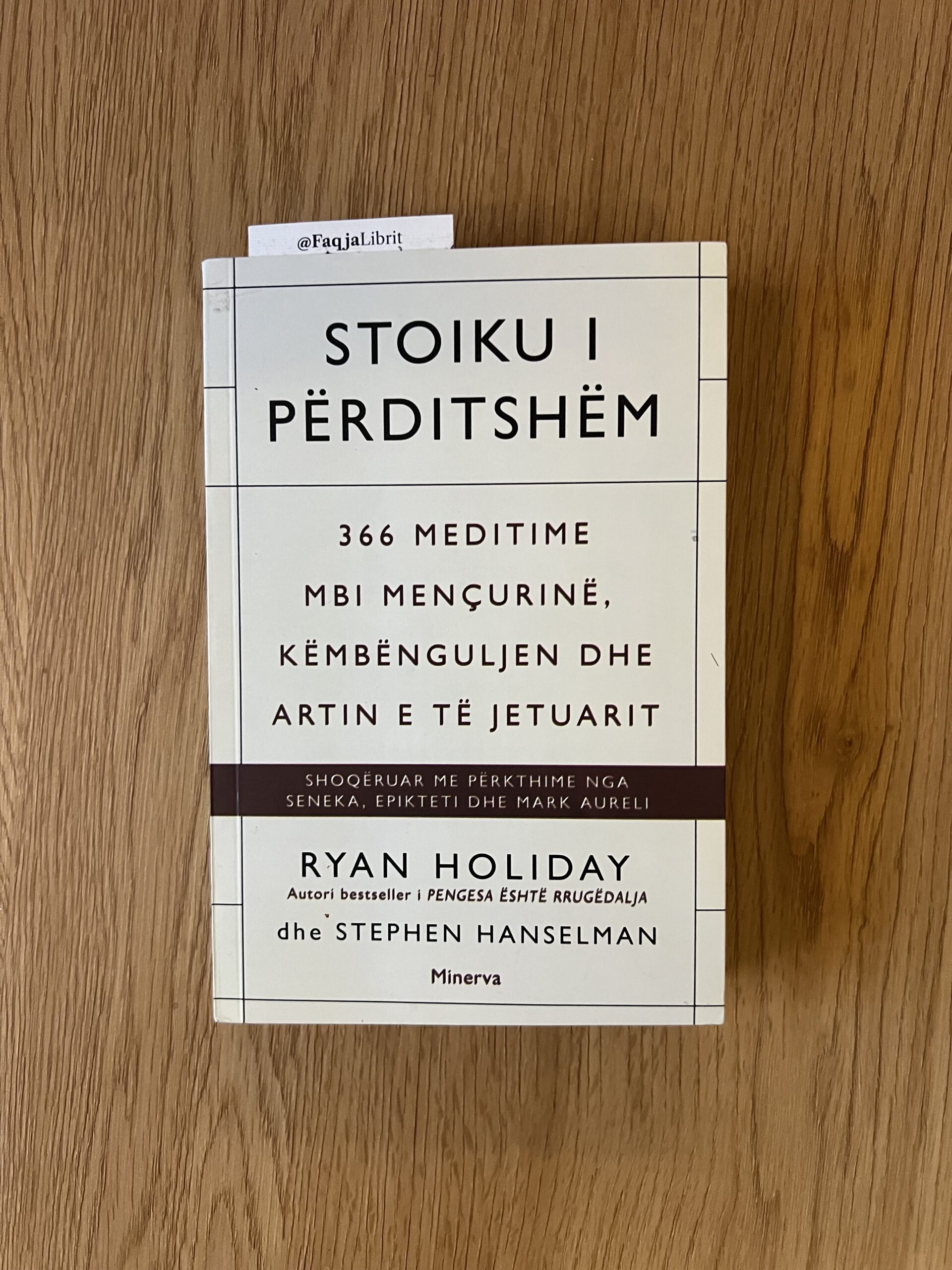 Stoiku i Përditshëm – Ryan Holiday & Stephen Hanselman